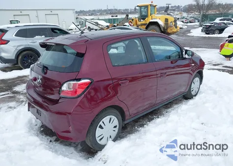 2024 Mitsubishi Mirage Es z USA, uszkodzony, nr VIN ML32AUHJ7RH010827
